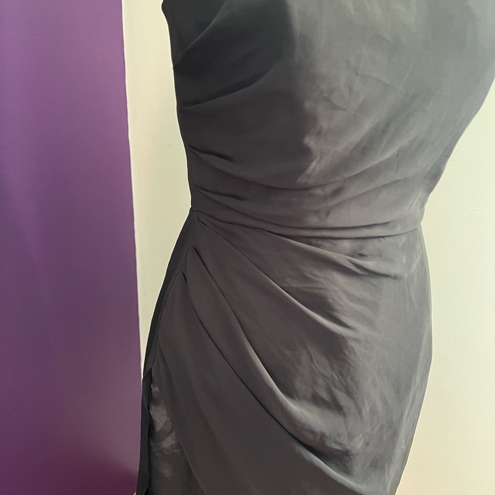 Belsoie Strapless Aysemmetrical Dress NWT - Picture 3 of 10